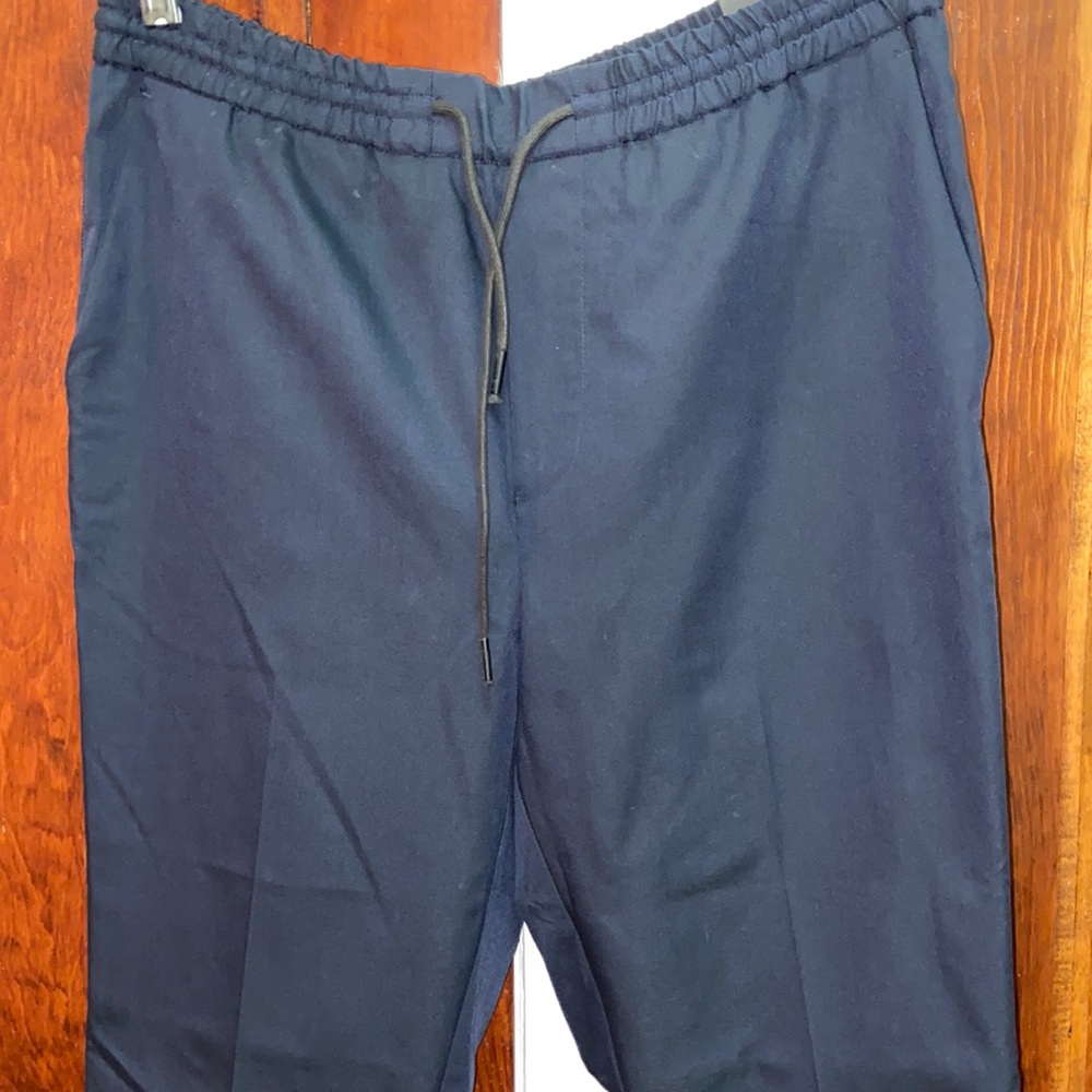 Kenneth Cole jogger type pants blue men medium